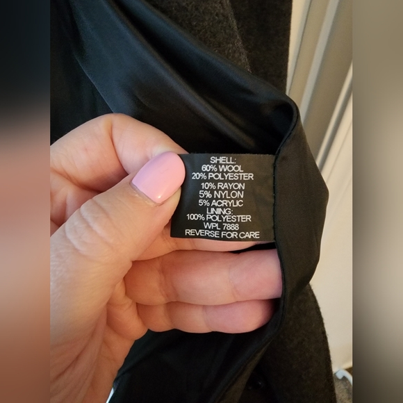 Anne Klein wool pea coat - Picture 5 of 5